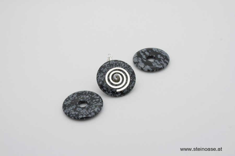 1 Stk. Donut 30mm Obsidian